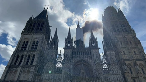 Fire in 11th-century cathedral in France's Rouen contained, damage unclear | Fire in 11th-century cathedral in France's Rouen contained, damage unclear Fire in 11th-century cathedral in France's Rouen contained, damage unclear | Fire in 11th-century cathedral in France's Rouen contained, damage unclear