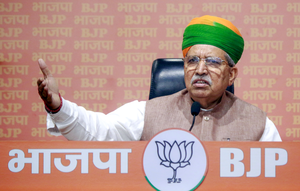 Oppn misguiding people of J&K on Article 370, says Law Minister Arjun Ram Meghwal | Oppn misguiding people of J&K on Article 370, says Law Minister Arjun Ram Meghwal Oppn misguiding people of J&K on Article 370, says Law Minister Arjun Ram Meghwal | Oppn misguiding people of J&K on Article 370, says Law Minister Arjun Ram Meghwal