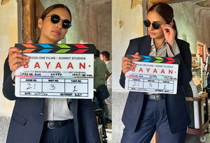 Huma Qureshi starts shooting for 'Bayaan', shares picture from film’s set | Huma Qureshi starts shooting for 'Bayaan', shares picture from film’s set Huma Qureshi starts shooting for 'Bayaan', shares picture from film’s set | Huma Qureshi starts shooting for 'Bayaan', shares picture from film’s set