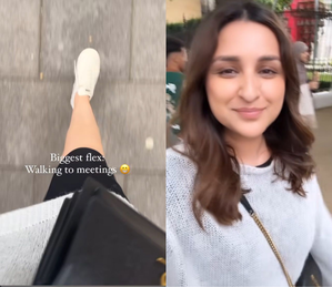 Parineeti Chopra shares her 'biggest flex': 'Walking to meetings' | Parineeti Chopra shares her 'biggest flex': 'Walking to meetings' Parineeti Chopra shares her 'biggest flex': 'Walking to meetings' | Parineeti Chopra shares her 'biggest flex': 'Walking to meetings'