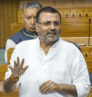Nishikant Dubey slams Cong, say its PMs' weak foreign policy failed on Canada-Pak-Khalistan links | Nishikant Dubey slams Cong, say its PMs' weak foreign policy failed on Canada-Pak-Khalistan links Nishikant Dubey slams Cong, say its PMs' weak foreign policy failed on Canada-Pak-Khalistan links | Nishikant Dubey slams Cong, say its PMs' weak foreign policy failed on Canada-Pak-Khalistan links