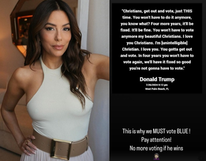 Eva Longoria makes blunt appeal to vote for Democrats: No more voting if Trump wins | Eva Longoria makes blunt appeal to vote for Democrats: No more voting if Trump wins Eva Longoria makes blunt appeal to vote for Democrats: No more voting if Trump wins | Eva Longoria makes blunt appeal to vote for Democrats: No more voting if Trump wins
