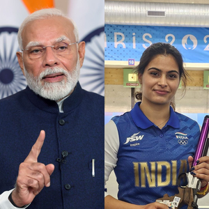 Paris Olympics: PM Narendra Modi congratulates Manu Bhaker on ‘incredible achievement’ | Paris Olympics: PM Narendra Modi congratulates Manu Bhaker on ‘incredible achievement’ Paris Olympics: PM Narendra Modi congratulates Manu Bhaker on ‘incredible achievement’ | Paris Olympics: PM Narendra Modi congratulates Manu Bhaker on ‘incredible achievement’