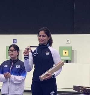 Paris Olympics: Manu's feat is going to inspire many sportspersons, says President Murmu | Paris Olympics: Manu's feat is going to inspire many sportspersons, says President Murmu Paris Olympics: Manu's feat is going to inspire many sportspersons, says President Murmu | Paris Olympics: Manu's feat is going to inspire many sportspersons, says President Murmu