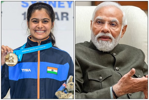 PM Modi calls up Manu Bhaker, congratulates her on maiden Olympic medal win | PM Modi calls up Manu Bhaker, congratulates her on maiden Olympic medal win PM Modi calls up Manu Bhaker, congratulates her on maiden Olympic medal win | PM Modi calls up Manu Bhaker, congratulates her on maiden Olympic medal win