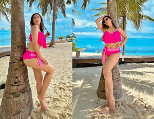 Srishty Rode sets internet on fire as she poses in bikini, drops Maldives vacation pics | Srishty Rode sets internet on fire as she poses in bikini, drops Maldives vacation pics Srishty Rode sets internet on fire as she poses in bikini, drops Maldives vacation pics | Srishty Rode sets internet on fire as she poses in bikini, drops Maldives vacation pics