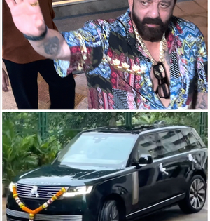 Sanjay Dutt's 65th birthday gift is brand new Range Rover | Sanjay Dutt's 65th birthday gift is brand new Range Rover Sanjay Dutt's 65th birthday gift is brand new Range Rover | Sanjay Dutt's 65th birthday gift is brand new Range Rover