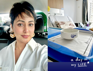 Hina Khan shares a glimpse into her life during chemotherapy | Hina Khan shares a glimpse into her life during chemotherapy Hina Khan shares a glimpse into her life during chemotherapy | Hina Khan shares a glimpse into her life during chemotherapy