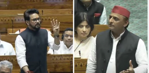 Military school passout vs serving officer: Akhilesh and Anurag Thakur's fiery exchange in LS | Military school passout vs serving officer: Akhilesh and Anurag Thakur's fiery exchange in LS