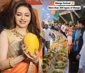 Bhagyashree celebrates the 'king of fruits', thrilled to witness 300 varieties of mango | Bhagyashree celebrates the 'king of fruits', thrilled to witness 300 varieties of mango Bhagyashree celebrates the 'king of fruits', thrilled to witness 300 varieties of mango | Bhagyashree celebrates the 'king of fruits', thrilled to witness 300 varieties of mango