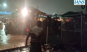 Woman, Child Die After Falling Into Waterlogged Drain in Delhi (See Tweet) | Woman, Child Die After Falling Into Waterlogged Drain in Delhi (See Tweet) Woman, Child Die After Falling Into Waterlogged Drain in Delhi (See Tweet) | Woman, Child Die After Falling Into Waterlogged Drain in Delhi (See Tweet)
