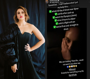 Huma Qureshi: Sometimes I can't believe what I put my body through | Huma Qureshi: Sometimes I can't believe what I put my body through Huma Qureshi: Sometimes I can't believe what I put my body through | Huma Qureshi: Sometimes I can't believe what I put my body through