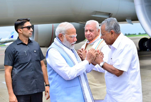 'Wishing you good health and happiness', Kerala CM Vijayan greets PM Modi on his birthday | 'Wishing you good health and happiness', Kerala CM Vijayan greets PM Modi on his birthday
