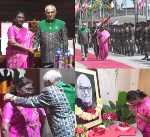 President Murmu accorded Timor-Leste's highest civilian award | President Murmu accorded Timor-Leste's highest civilian award