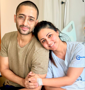 Shaheer Sheikh visits Hina Khan in hospital: 'You are fiery, fearless' | Shaheer Sheikh visits Hina Khan in hospital: 'You are fiery, fearless' Shaheer Sheikh visits Hina Khan in hospital: 'You are fiery, fearless' | Shaheer Sheikh visits Hina Khan in hospital: 'You are fiery, fearless'