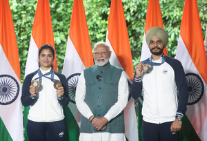 Conversation with PM Modi motivates me to aim bigger in 2028 Olympics, says Sarabjot | Conversation with PM Modi motivates me to aim bigger in 2028 Olympics, says Sarabjot Conversation with PM Modi motivates me to aim bigger in 2028 Olympics, says Sarabjot | Conversation with PM Modi motivates me to aim bigger in 2028 Olympics, says Sarabjot