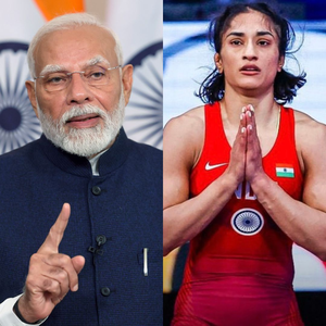 'She scripted history': PM Modi hails Vinesh Phogat's historic feat in Paris Olympics | 'She scripted history': PM Modi hails Vinesh Phogat's historic feat in Paris Olympics 'She scripted history': PM Modi hails Vinesh Phogat's historic feat in Paris Olympics | 'She scripted history': PM Modi hails Vinesh Phogat's historic feat in Paris Olympics