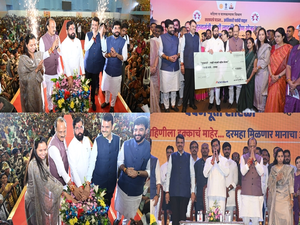 Shinde announces hike in assistance under Ladki Bahin scheme 'after retaining power' | Shinde announces hike in assistance under Ladki Bahin scheme 'after retaining power' Shinde announces hike in assistance under Ladki Bahin scheme 'after retaining power' | Shinde announces hike in assistance under Ladki Bahin scheme 'after retaining power'