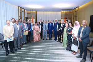 EAM Jaishankar interacts with Indian community in Kuwait, commends their role in strengthening ties | EAM Jaishankar interacts with Indian community in Kuwait, commends their role in strengthening ties EAM Jaishankar interacts with Indian community in Kuwait, commends their role in strengthening ties | EAM Jaishankar interacts with Indian community in Kuwait, commends their role in strengthening ties