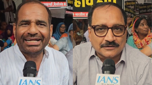 BJP protests over delay in pensions for senior citizens, gives AAP ultimatum | BJP protests over delay in pensions for senior citizens, gives AAP ultimatum BJP protests over delay in pensions for senior citizens, gives AAP ultimatum | BJP protests over delay in pensions for senior citizens, gives AAP ultimatum