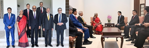 Strategic partnership with Singapore in focus as Indian ministers engage in high-level talks | Strategic partnership with Singapore in focus as Indian ministers engage in high-level talks Strategic partnership with Singapore in focus as Indian ministers engage in high-level talks | Strategic partnership with Singapore in focus as Indian ministers engage in high-level talks