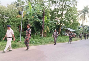 Curfew clamped after tension grips Tripura village over defacing of idol | Curfew clamped after tension grips Tripura village over defacing of idol Curfew clamped after tension grips Tripura village over defacing of idol | Curfew clamped after tension grips Tripura village over defacing of idol