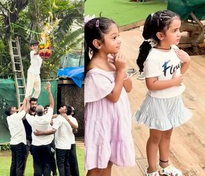 Shilpa Shetty's dahi-handi legacy continues with this cute 'Govinda' breaking 'matki' | Shilpa Shetty's dahi-handi legacy continues with this cute 'Govinda' breaking 'matki' Shilpa Shetty's dahi-handi legacy continues with this cute 'Govinda' breaking 'matki' | Shilpa Shetty's dahi-handi legacy continues with this cute 'Govinda' breaking 'matki'