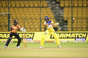 Maharaja Trophy T20: Karun Nair (80*) leads Mysore Warriors to semis with win against Hubli Tigers | Maharaja Trophy T20: Karun Nair (80*) leads Mysore Warriors to semis with win against Hubli Tigers