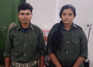 Two Maoists carrying Rs 7L bounty surrender before police in Odisha | Two Maoists carrying Rs 7L bounty surrender before police in Odisha Two Maoists carrying Rs 7L bounty surrender before police in Odisha | Two Maoists carrying Rs 7L bounty surrender before police in Odisha