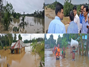 Tripura: Over 17,500 people leave relief camps as flood situation improves | Tripura: Over 17,500 people leave relief camps as flood situation improves Tripura: Over 17,500 people leave relief camps as flood situation improves | Tripura: Over 17,500 people leave relief camps as flood situation improves
