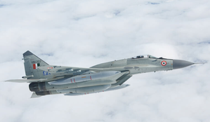 IAF MiG-29 fighter crashes in Barmer, pilot ejects safely | IAF MiG-29 fighter crashes in Barmer, pilot ejects safely IAF MiG-29 fighter crashes in Barmer, pilot ejects safely | IAF MiG-29 fighter crashes in Barmer, pilot ejects safely