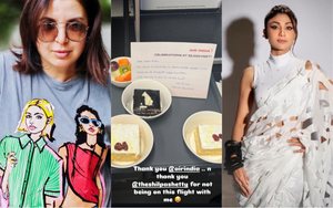 Farah Khan thanks Shilpa Shetty for not being with her on flight | Farah Khan thanks Shilpa Shetty for not being with her on flight Farah Khan thanks Shilpa Shetty for not being with her on flight | Farah Khan thanks Shilpa Shetty for not being with her on flight