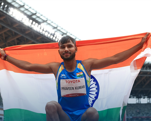 Paris Paralympics: Praveen Kumar wins gold in Men's High Jump T64 with Asian Record | Paris Paralympics: Praveen Kumar wins gold in Men's High Jump T64 with Asian Record Paris Paralympics: Praveen Kumar wins gold in Men's High Jump T64 with Asian Record | Paris Paralympics: Praveen Kumar wins gold in Men's High Jump T64 with Asian Record