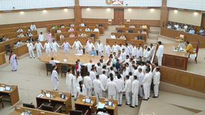 Tripura Assembly witnesses stormy session over setting up of private medical college | Tripura Assembly witnesses stormy session over setting up of private medical college Tripura Assembly witnesses stormy session over setting up of private medical college | Tripura Assembly witnesses stormy session over setting up of private medical college