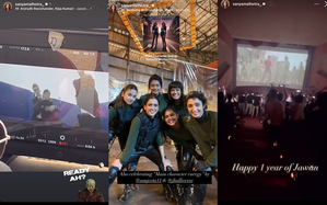 As 'Jawan' turns 1, Sanya Malhotra celebrates film, ‘Main Character Energy’ | As 'Jawan' turns 1, Sanya Malhotra celebrates film, ‘Main Character Energy’ As 'Jawan' turns 1, Sanya Malhotra celebrates film, ‘Main Character Energy’ | As 'Jawan' turns 1, Sanya Malhotra celebrates film, ‘Main Character Energy’