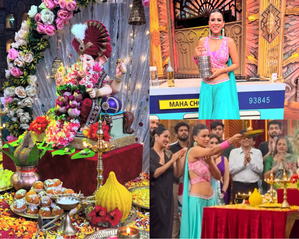 Nia Sharma celebrates Ganeshotsav with 'Laughter Chefs' team; drops photos | Nia Sharma celebrates Ganeshotsav with 'Laughter Chefs' team; drops photos Nia Sharma celebrates Ganeshotsav with 'Laughter Chefs' team; drops photos | Nia Sharma celebrates Ganeshotsav with 'Laughter Chefs' team; drops photos