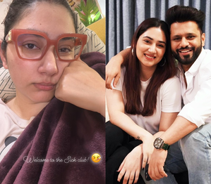 After Rahul Vaidya, wife Disha Parmar enters into 'sick club' | After Rahul Vaidya, wife Disha Parmar enters into 'sick club' After Rahul Vaidya, wife Disha Parmar enters into 'sick club' | After Rahul Vaidya, wife Disha Parmar enters into 'sick club'