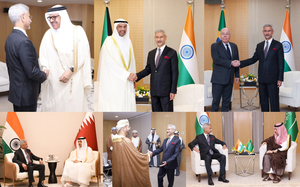 EAM Jaishankar shares insights on key global issues with Gulf Council members in Riyadh | EAM Jaishankar shares insights on key global issues with Gulf Council members in Riyadh EAM Jaishankar shares insights on key global issues with Gulf Council members in Riyadh | EAM Jaishankar shares insights on key global issues with Gulf Council members in Riyadh