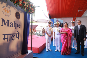 Cochin Shipyard launches two anti-submarine warfare shallow watercraft for Navy | Cochin Shipyard launches two anti-submarine warfare shallow watercraft for Navy Cochin Shipyard launches two anti-submarine warfare shallow watercraft for Navy | Cochin Shipyard launches two anti-submarine warfare shallow watercraft for Navy