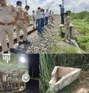 After Kanpur in UP, attempt to derail train in Rajasthan | After Kanpur in UP, attempt to derail train in Rajasthan After Kanpur in UP, attempt to derail train in Rajasthan | After Kanpur in UP, attempt to derail train in Rajasthan