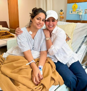 Hina Khan posts picture with cancer crusader Mahima Chaudhry: Her hardships became my life lessons | Hina Khan posts picture with cancer crusader Mahima Chaudhry: Her hardships became my life lessons Hina Khan posts picture with cancer crusader Mahima Chaudhry: Her hardships became my life lessons | Hina Khan posts picture with cancer crusader Mahima Chaudhry: Her hardships became my life lessons