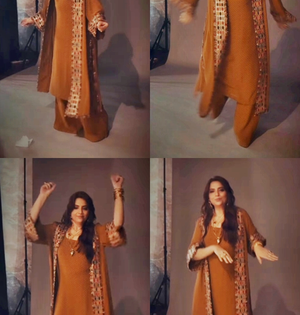 ‘Tridev’ actress Sonam dances to Janhvi Kapoor's song after relishing a plateful of sushi | ‘Tridev’ actress Sonam dances to Janhvi Kapoor's song after relishing a plateful of sushi ‘Tridev’ actress Sonam dances to Janhvi Kapoor's song after relishing a plateful of sushi | ‘Tridev’ actress Sonam dances to Janhvi Kapoor's song after relishing a plateful of sushi