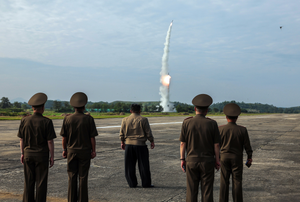 North Korea fires suspected short-range ballistic missile toward East Sea: JCS | North Korea fires suspected short-range ballistic missile toward East Sea: JCS North Korea fires suspected short-range ballistic missile toward East Sea: JCS | North Korea fires suspected short-range ballistic missile toward East Sea: JCS