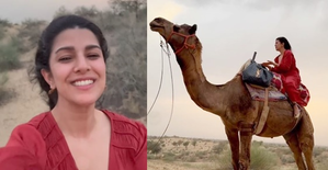 Nimrat Kaur shares throwback clip riding a camel 'somewhere in the desert’ | Nimrat Kaur shares throwback clip riding a camel 'somewhere in the desert’ Nimrat Kaur shares throwback clip riding a camel 'somewhere in the desert’ | Nimrat Kaur shares throwback clip riding a camel 'somewhere in the desert’