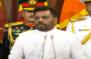 Anura Dissanayake takes oath as Sri Lanka's 9th President | Anura Dissanayake takes oath as Sri Lanka's 9th President Anura Dissanayake takes oath as Sri Lanka's 9th President | Anura Dissanayake takes oath as Sri Lanka's 9th President