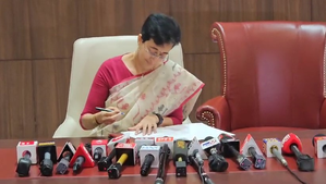 Atishi takes charge as Delhi CM echoing Ramayan's symbolism | Atishi takes charge as Delhi CM echoing Ramayan's symbolism Atishi takes charge as Delhi CM echoing Ramayan's symbolism | Atishi takes charge as Delhi CM echoing Ramayan's symbolism