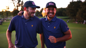 Golf: US Team takes 11-7 lead, moves closer to Presidents Cup title | Golf: US Team takes 11-7 lead, moves closer to Presidents Cup title Golf: US Team takes 11-7 lead, moves closer to Presidents Cup title | Golf: US Team takes 11-7 lead, moves closer to Presidents Cup title