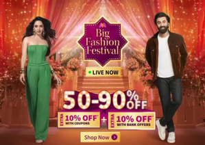 Myntra attracts 120 million visitors as highly anticipated Big Fashion Festival kicks off | Myntra attracts 120 million visitors as highly anticipated Big Fashion Festival kicks off Myntra attracts 120 million visitors as highly anticipated Big Fashion Festival kicks off | Myntra attracts 120 million visitors as highly anticipated Big Fashion Festival kicks off