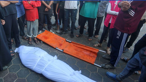 4 Palestinians killed in Israeli attack on Gaza school | 4 Palestinians killed in Israeli attack on Gaza school
