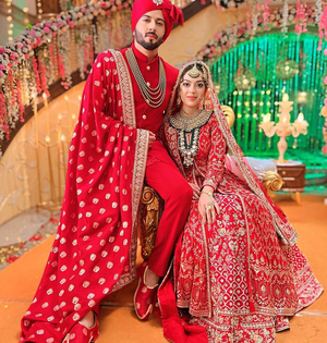 Dheeraj Dhoopar embraces red for 'Rabb Se Hai Dua' wedding: Symbolising love, tradition | Dheeraj Dhoopar embraces red for 'Rabb Se Hai Dua' wedding: Symbolising love, tradition Dheeraj Dhoopar embraces red for 'Rabb Se Hai Dua' wedding: Symbolising love, tradition | Dheeraj Dhoopar embraces red for 'Rabb Se Hai Dua' wedding: Symbolising love, tradition